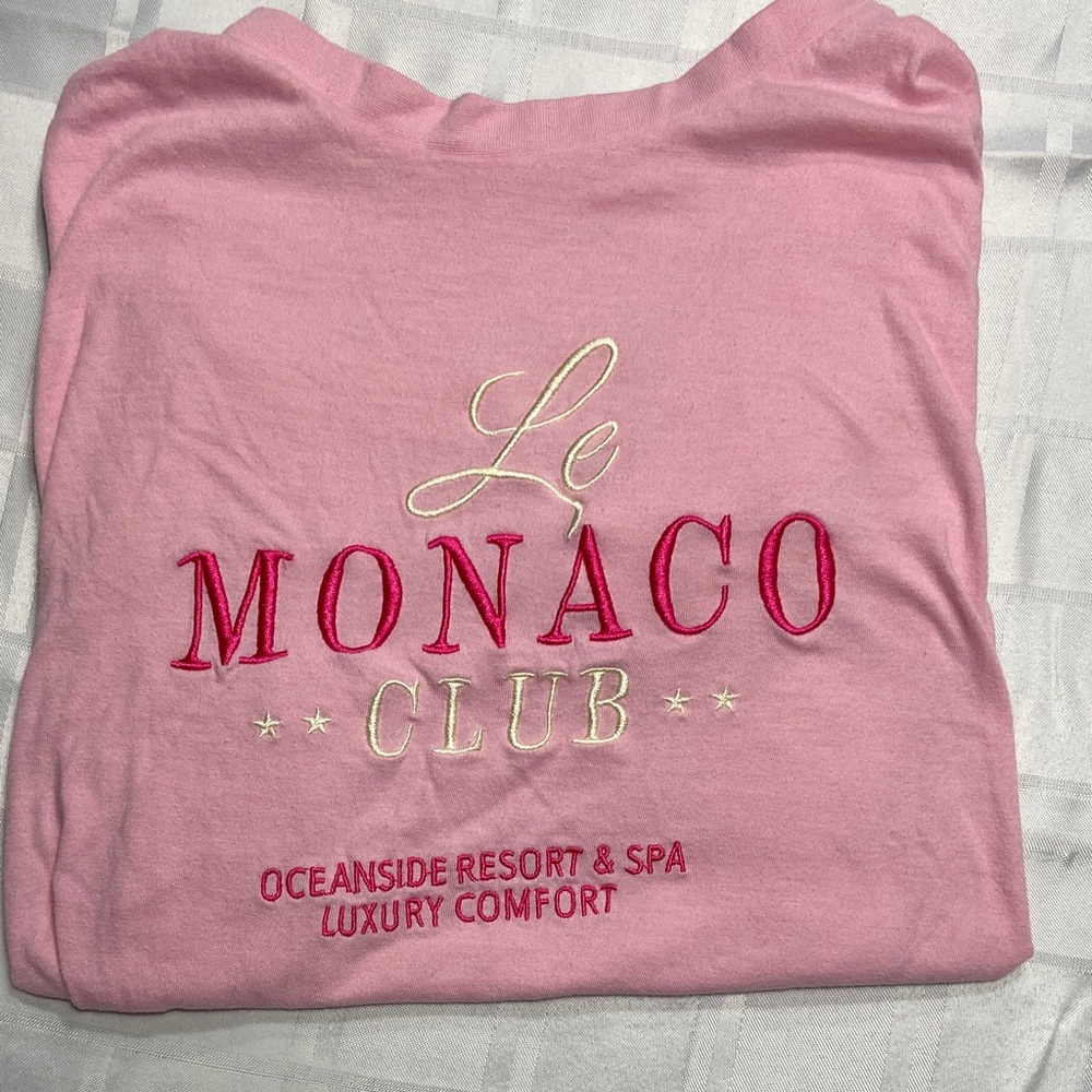 Le Monaco Club women’s Pink t-shirt